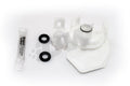 DeatschWerks 08-15 Mitsubishi Evo X, 06-13 MazdaSpeed 3/6 DW65c Fuel Pump Set Up Kit - Crew Original
