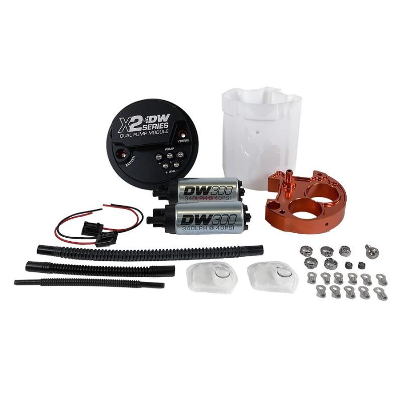 DeatschWerks 08-21 Subaru WRX/STI X2 Series Fuel Pump Module w/ Dual DW300 Pumps - Crew Original