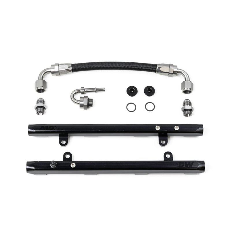 DeatschWerks 11-17 Ford Mustang / F-150 Coyote 5.0 V8 Fuel Rails w/ Crossover - Crew Original