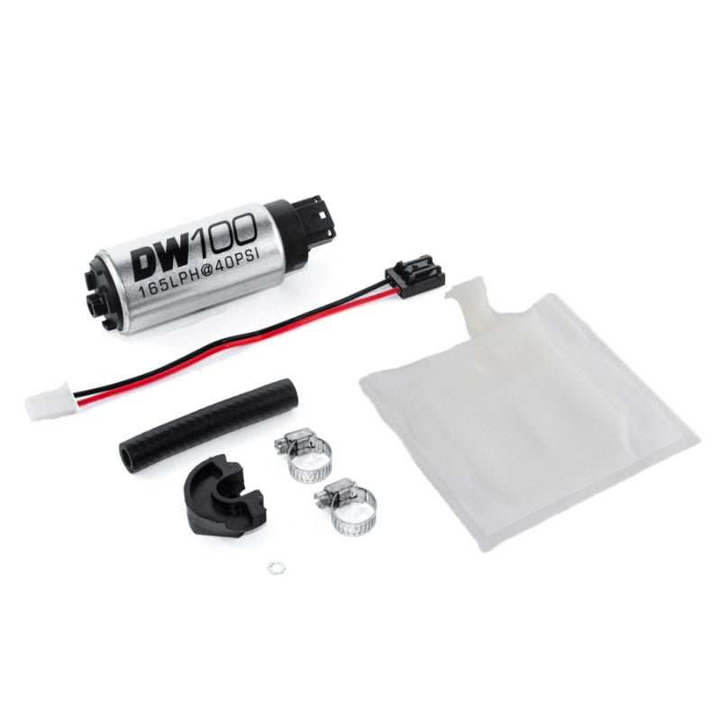 DeatschWerks 165 LPH In-Tank Fuel Pump w/ 90-07 Subaru Legacy, 93-07 Impreza Install Kit - Crew Original