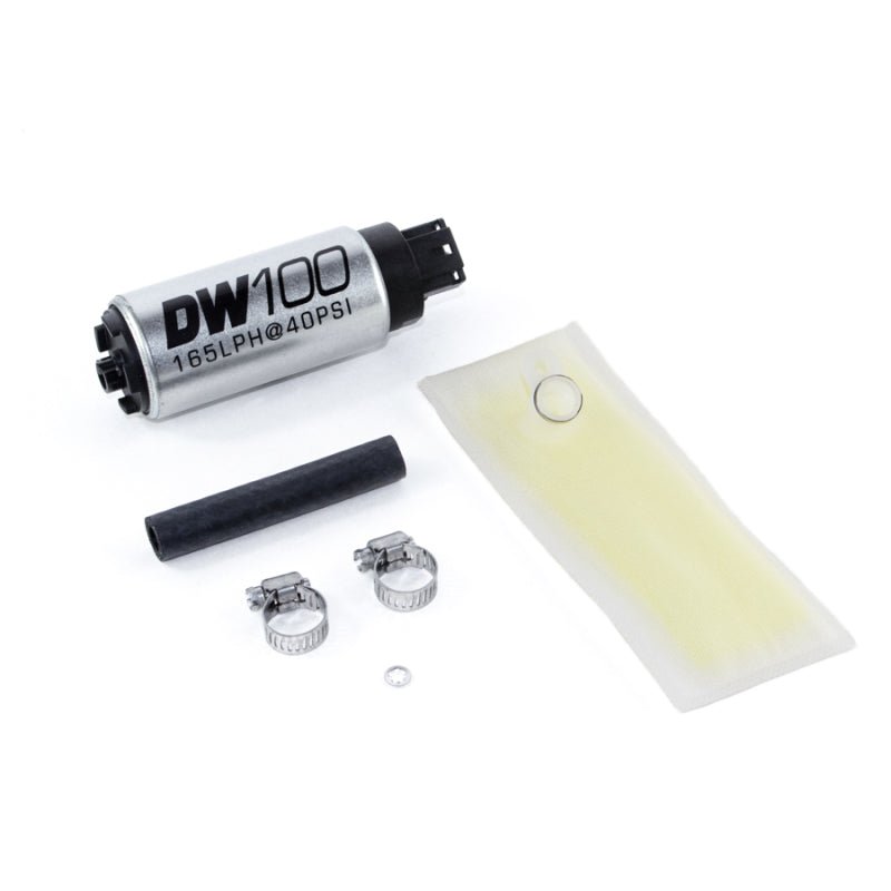 DeatschWerks 165 LPH In-Tank Fuel Pump w/ 94-01 Integra/ 92-00 Civic Install Kit - Crew Original