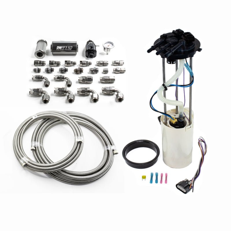 DeatschWerks 1999-2004 CM Truck DW400 Pump Module w/PTFE fuel lines - Crew Original