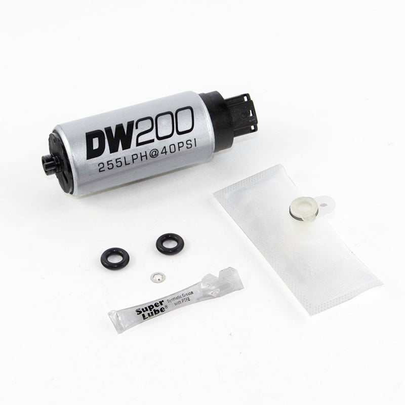DeatschWerks 255 LPH In-Tank Fuel Pump w/ 08+ Hyundai Genesis Coupe / 10-13 Kia Forte Set Up Kit - Crew Original