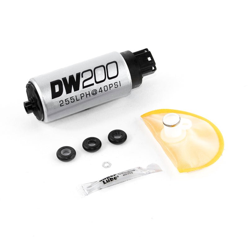 DeatschWerks 255 LPH In-Tank Fuel Pump w/ 10+ Legacy GT/03-08 G35/350Z Set Up Kit - Crew Original