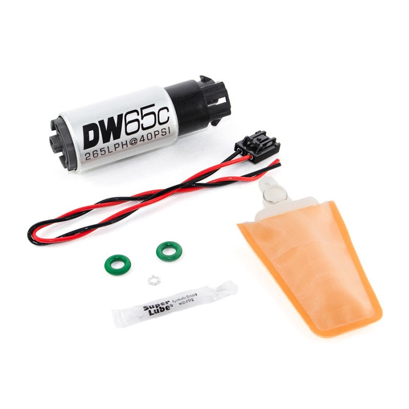 DeatschWerks 265 LPH Compact In-Tank Fuel Pump w/ 04+ Lotus Elise/Exige Set Up Kit - Crew Original