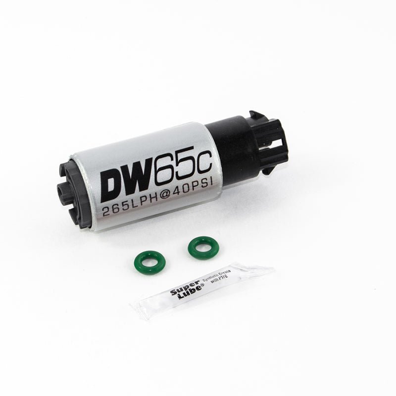 DeatschWerks 265 LPH Compact In-Tank Fuel Pump w/ 08-12 GTR Set Up Kit (2 Required) - Crew Original