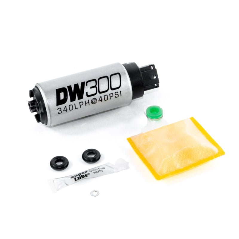 DeatschWerks 320 LPH In-Tank Fuel Pump w/ 03-06 Evo 8/9 / 95-98 Eclipse Turbo AWD Set Up Kit - Crew Original