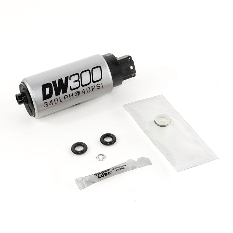 DeatschWerks 320 LPH In-Tank Fuel Pump w/ 06-11 Honda Civic (Exc Si) Set Up Kit - Crew Original