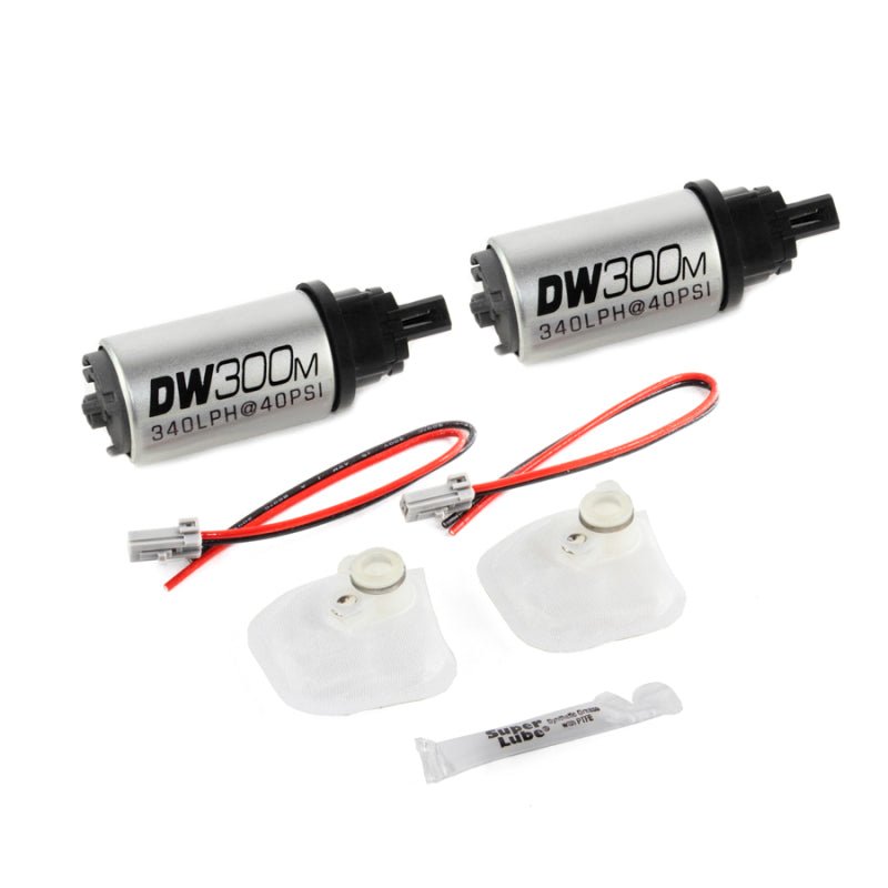 DeatschWerks 340 LPH Ford In-Tank Fuel Pump DW300M Series w/ 07-10 GT500 / GT500KR Install Kit - Crew Original