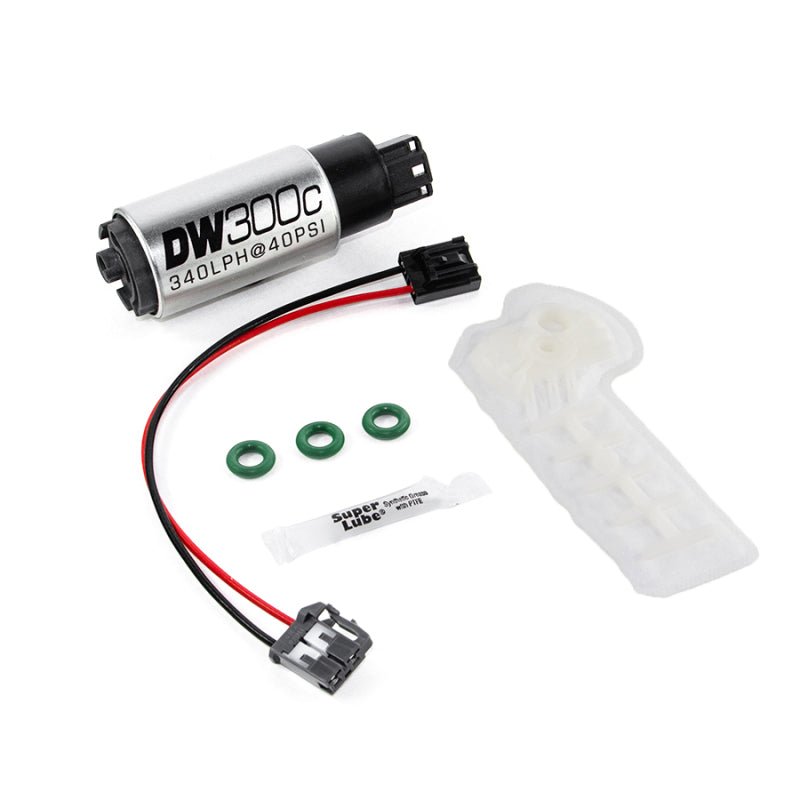 DeatschWerks 340lph DW300C Compact Fuel Pump w/ 12+ Scion FR-S/BRZ / 15 WRX Set Up Kit - Crew Original