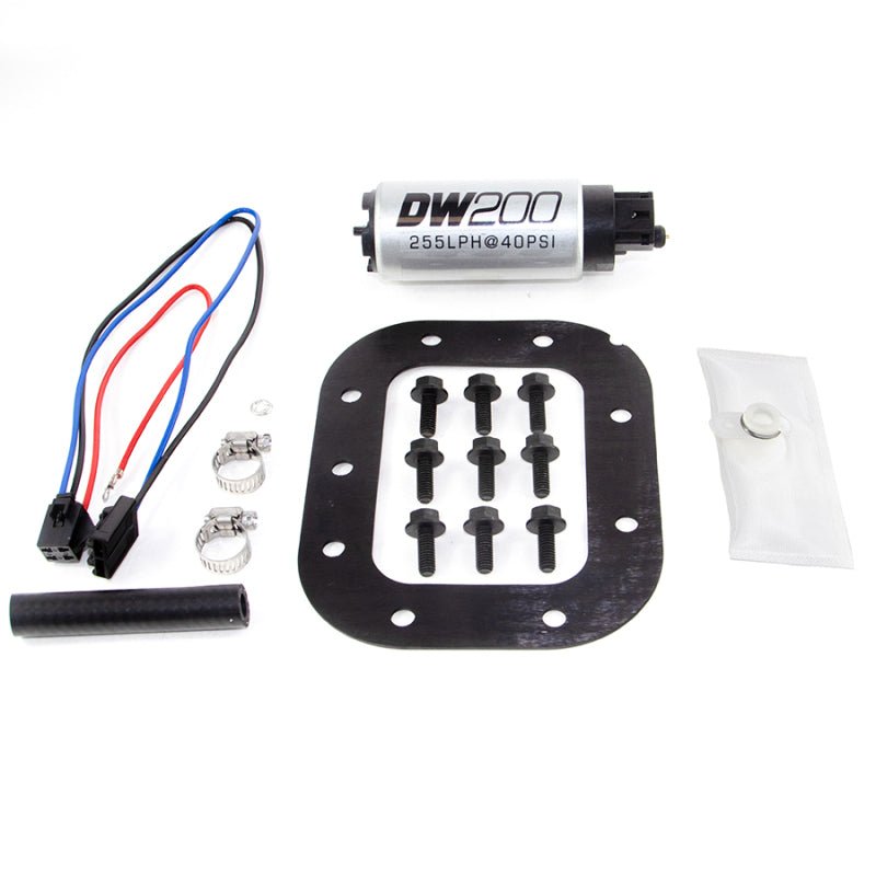 DeatschWerks 86-89 Chevy Corvette 5.7L DW200 255 LPH In-Tank Fuel Pump w/ Install Kit - Crew Original