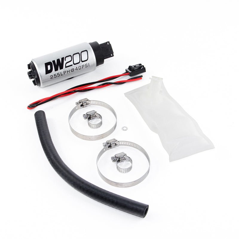 DeatschWerks 90-96 Nissan 300zx (excl TT) 255 LPH DW200 In-Tank Fuel Pump w/ Install Kit - Crew Original
