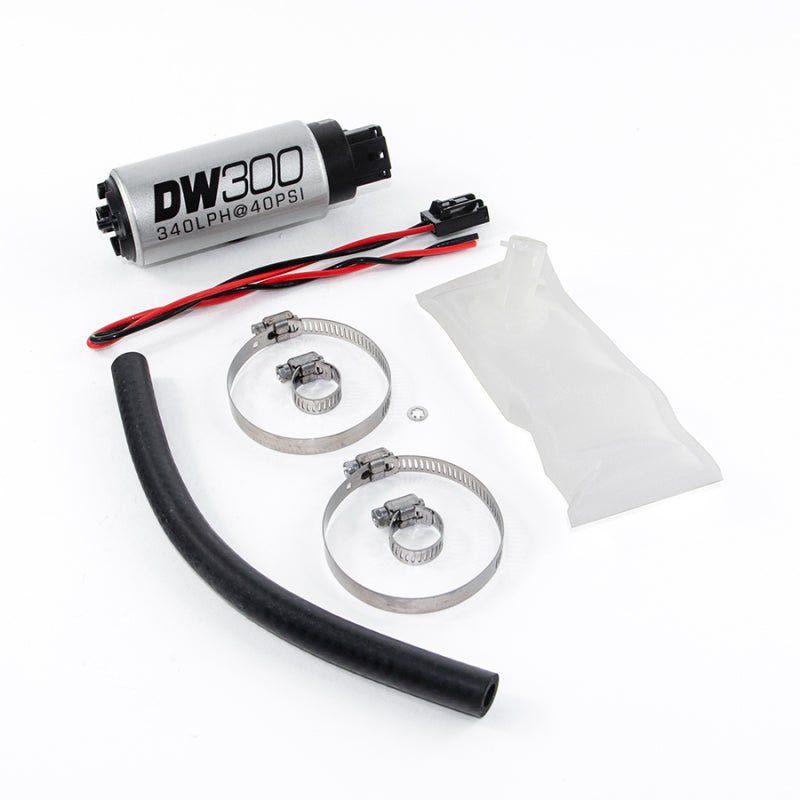 DeatschWerks 90-96 Nissan 300zx/93-98 Nissan Skyline DW300 340 LPH In-Tank Fuel Pump w/ Install Kit - Crew Original