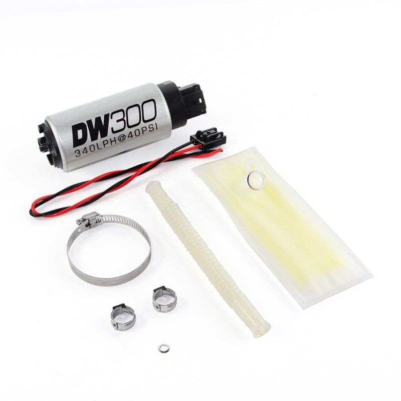 DeatschWerks 92-95 BMW E36 325i DW300 340 LPH In-Tank Fuel Pump w/ Install Kit - Crew Original