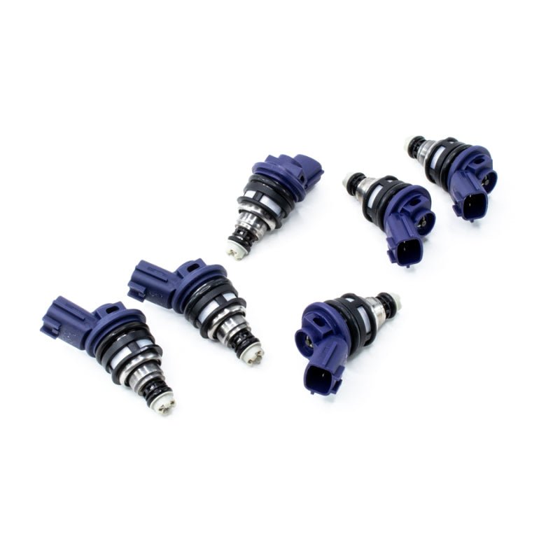 DeatschWerks 96-99 Nissan I30 VQ30 / RB25DET / Maxima VQ30de / 300zx 550cc Side Feed Injectors - Crew Original