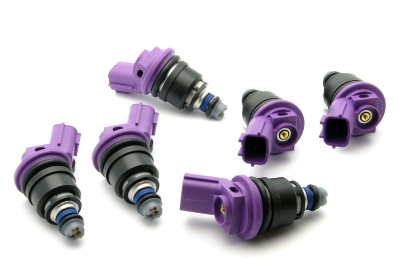 DeatschWerks 96-99 Nissan I30 VQ30 / RB25DET / Maxima VQ30de / 300zx 740cc Side Feed Injectors - Crew Original