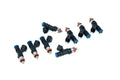 DeatschWerks LS2 / 05-06 6.0L V8 Cadillac CTS-V 42lb Injectors - Set of 8 - Crew Original