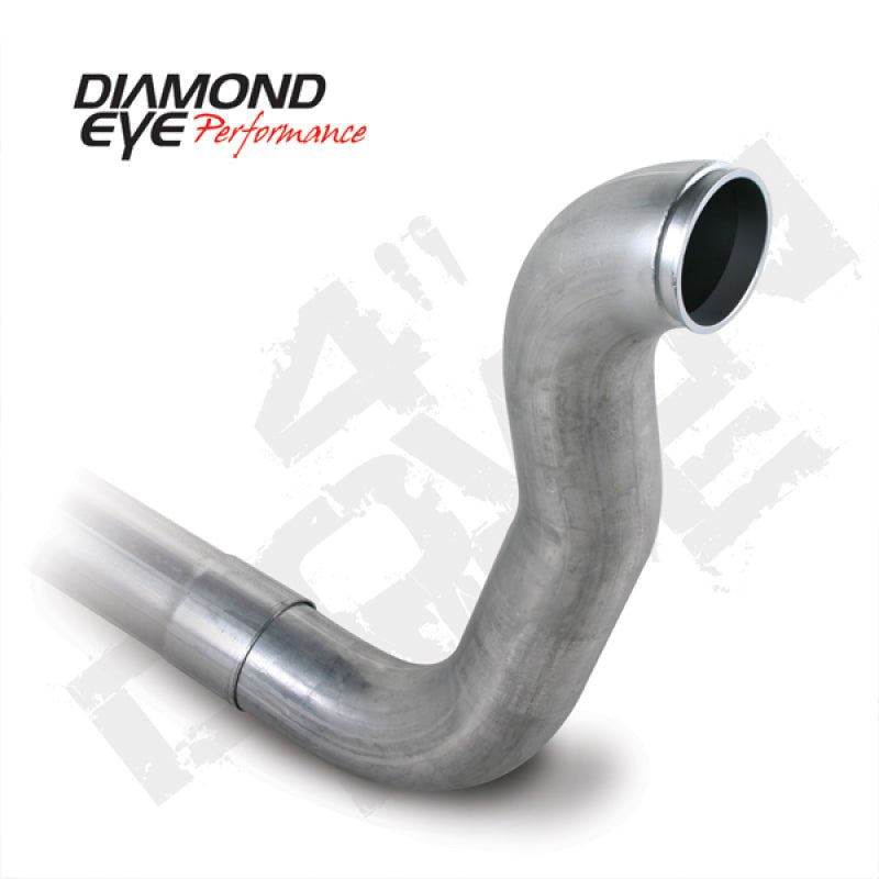 Diamond Eye DWNP 4in TB SGL W/ HX40 FLANGE AL DODGE 5.9L 2500/3500 89-93 4X4 ONLY - Crew Original