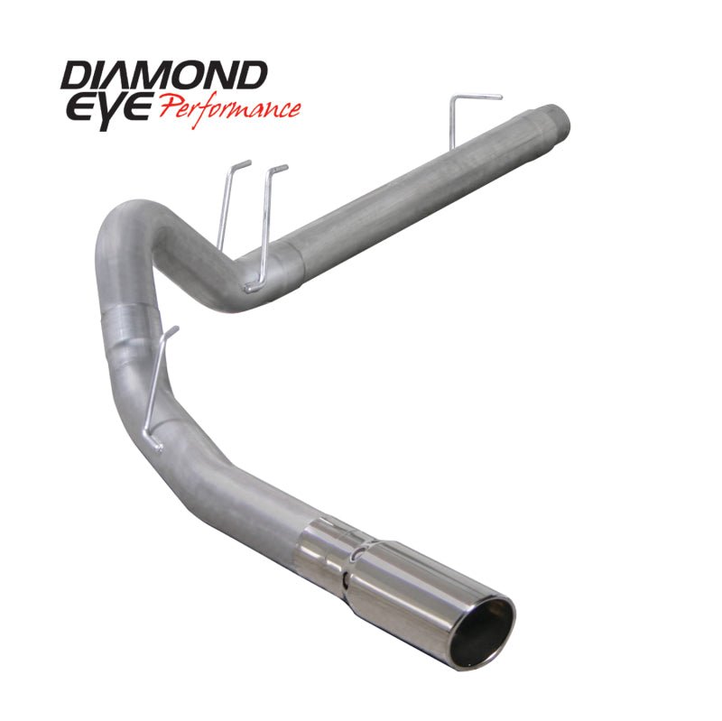 Diamond Eye KIT 4in DPF-BACK SGL AL 08-09 6 4L F250/F350 PCKGD BX46X14X14OD EL-PL 44inX13 5inX13 5in - Crew Original