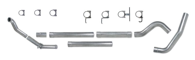 Diamond Eye KIT 4in MFLR RPLCMENT PIPE TB SGL ALUM 94-97 5 7 3L F250/F350 PWRSTROKE NFS W CARB STDS - Crew Original