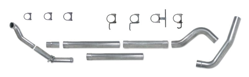 Diamond Eye KIT 4in MFLR RPLCMENT PIPE TB SGL ALUM 94-97 5 7 3L F250/F350 PWRSTROKE NFS W CARB STDS - Crew Original