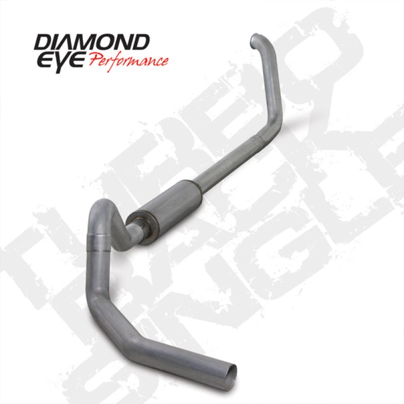 Diamond Eye KIT 4in TB SGL AL: 00-03 FORD 7.3L F240/F350 CandC - Crew Original