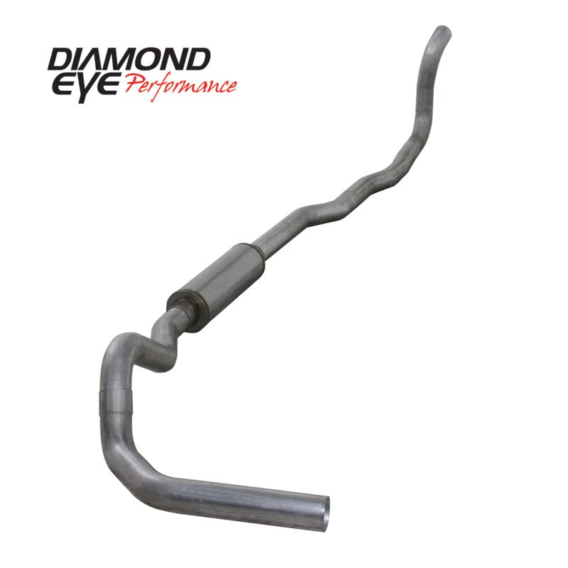 Diamond Eye KIT 4in TB SGL AL: 4-WHEEL DRIVE ONLY 89-93 DODGE CUMMINS 5.9L - Crew Original
