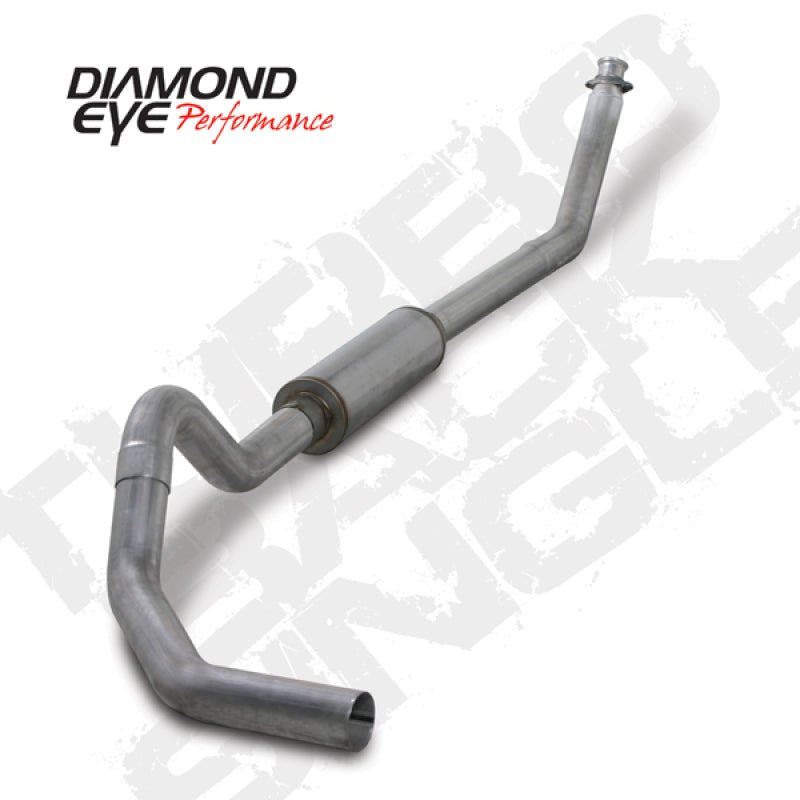 Diamond Eye KIT 4in TB SGL AL: 98.5-02 DODGE CUMMINS 5.9L - Crew Original