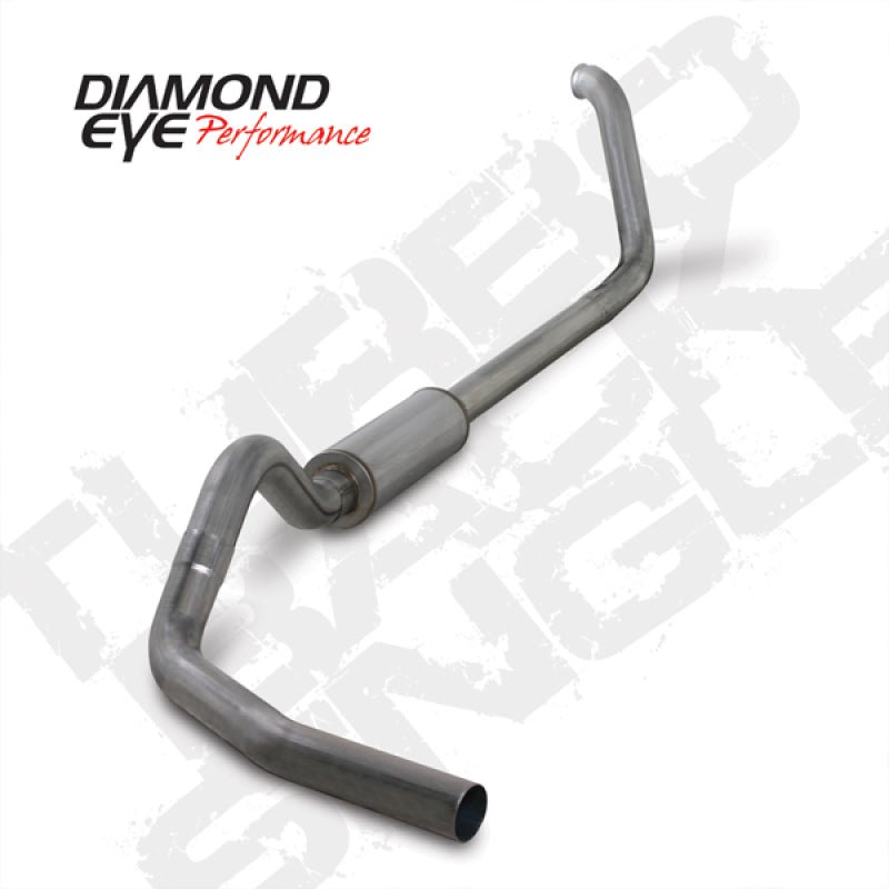 Diamond Eye KIT 4in TB SGL SS: 00-03 FORD 7.3L F250/F350 - Crew Original