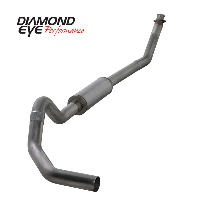 Diamond Eye KIT 4in TB SGL SS: 98.5-02 DODGE CUMMINS 5.9L - Crew Original