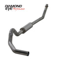 Diamond Eye KIT 4in TB SGL SS: 98.5-02 DODGE CUMMINS 5.9L - Crew Original