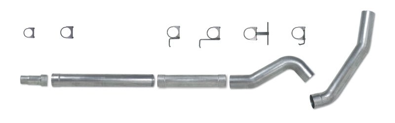 Diamond Eye KIT 5in CB MFLR RPLCMENT PIPE SGL AL: 03-07 FORD 6.0L F250/F350 - Crew Original