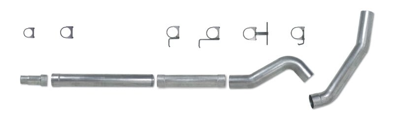 Diamond Eye KIT 5in CB MFLR RPLCMENT PIPE SGL AL: 03-07 FORD 6.0L F250/F350 - Crew Original
