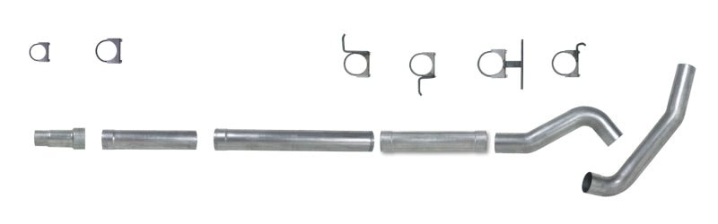 Diamond Eye KIT 5in CB MFLR RPLCMENT PIPE SGL AL: 94-97 FORD 7.3L F250/F350 PWRSTROKE - Crew Original