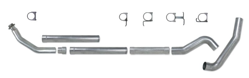 Diamond Eye KIT 5in TB SGL MFLR RPLCMENT PIPE AL: 94-02 DODGE CUMMINS 5.9L W/ RP #510220 - Crew Original