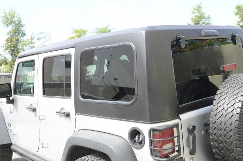 DV8 Offroad 07-18 Jeep Wangler JK Hard Top Square Back - 4 Door - Crew Original