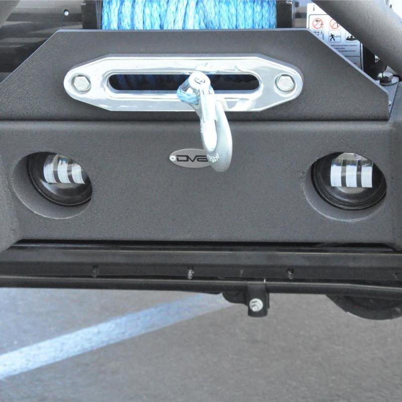 DV8 Offroad 07-18 Jeep Wrangler JK 4in 30W LED Replacement Fog Lights - Crew Original