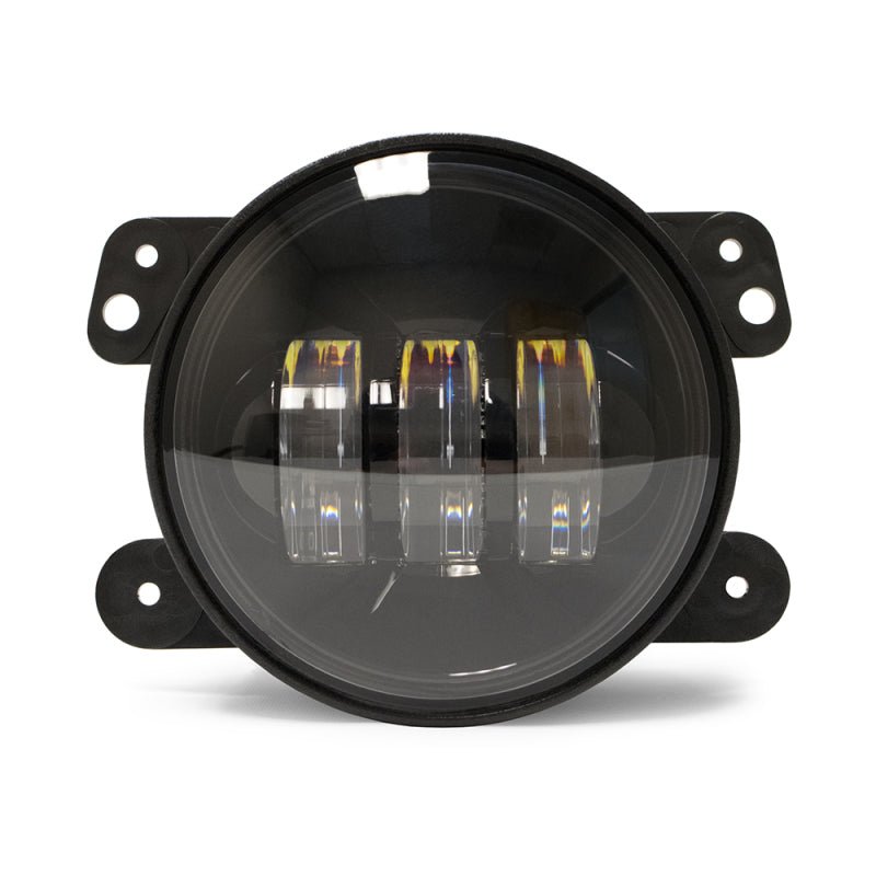 DV8 Offroad 07-18 Jeep Wrangler JK 4in 30W LED Replacement Fog Lights - Crew Original