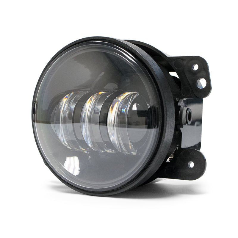 DV8 Offroad 07-18 Jeep Wrangler JK 4in 30W LED Replacement Fog Lights - Crew Original