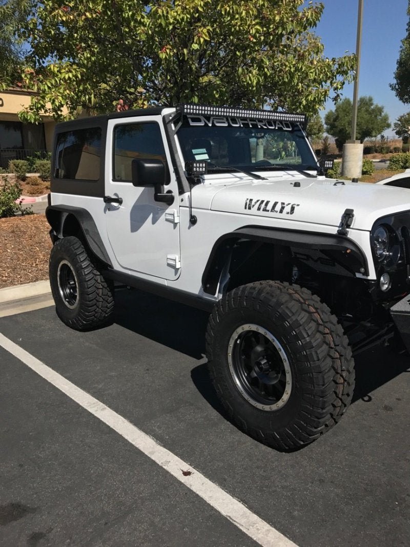 DV8 Offroad 07-18 Jeep Wrangler JK Front & Rear Slim Fenders - Crew Original