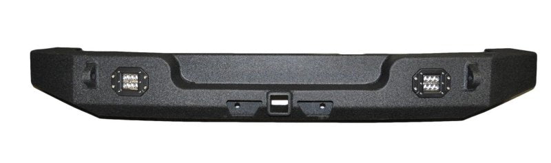 DV8 Offroad 07-18 Jeep Wrangler JK Full Length Rear Bumper w/ Light Holes - Crew Original