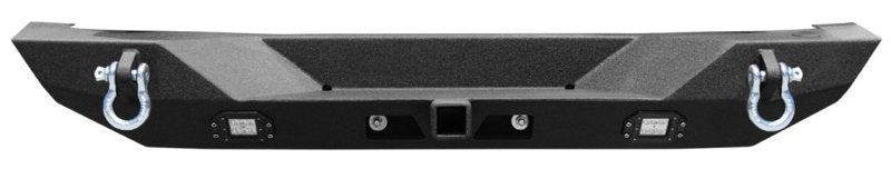 DV8 Offroad 07-18 Jeep Wrangler JK Full Length Rear Bumper w/ Lights - Crew Original
