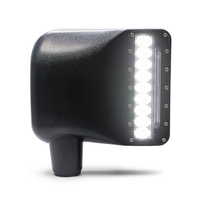 DV8 Offroad 07-18 Jeep Wrangler JK LED Mirror Housing w/ Turn Signal Option - Crew Original