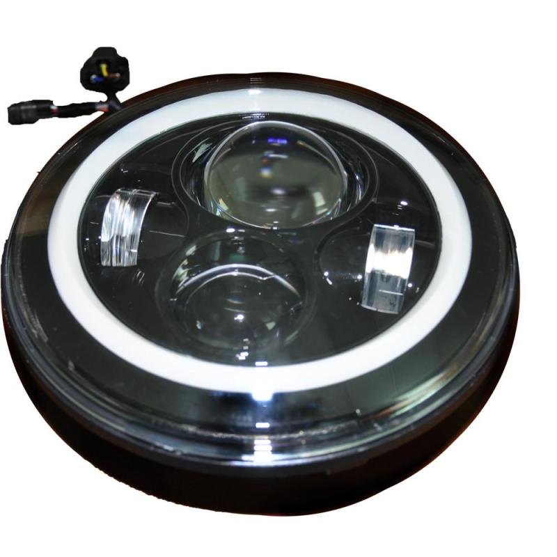 DV8 Offroad 07-18 Jeep Wrangler JK LED Projector Headlights - Crew Original