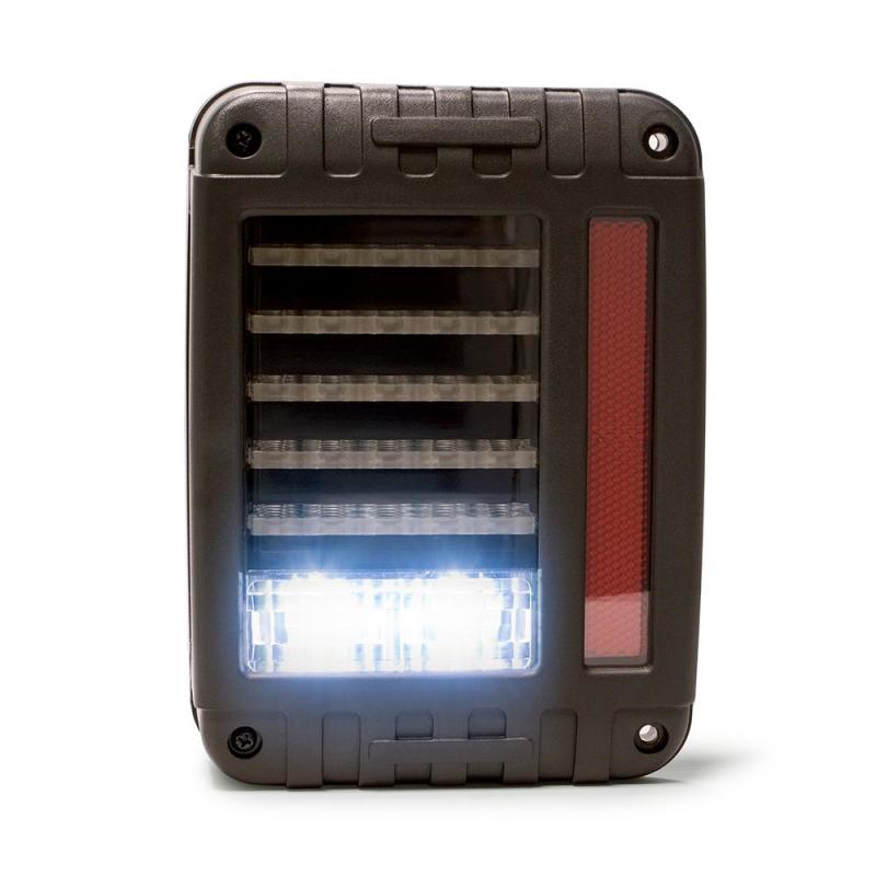 DV8 Offroad 07-18 Jeep Wrangler JK Octagon LED Tail Light - Crew Original