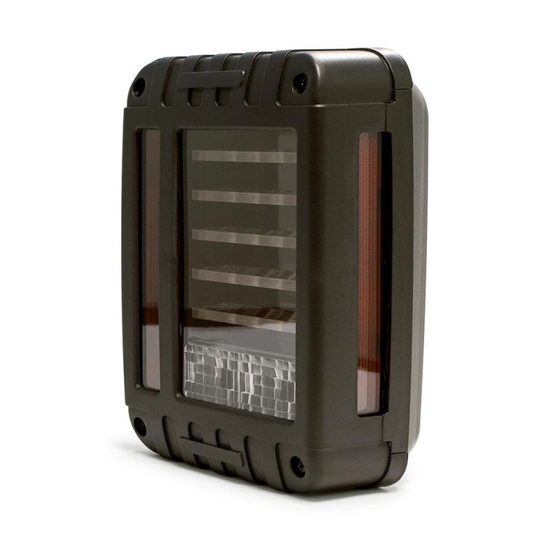 DV8 Offroad 07-18 Jeep Wrangler JK Octagon LED Tail Light - Crew Original