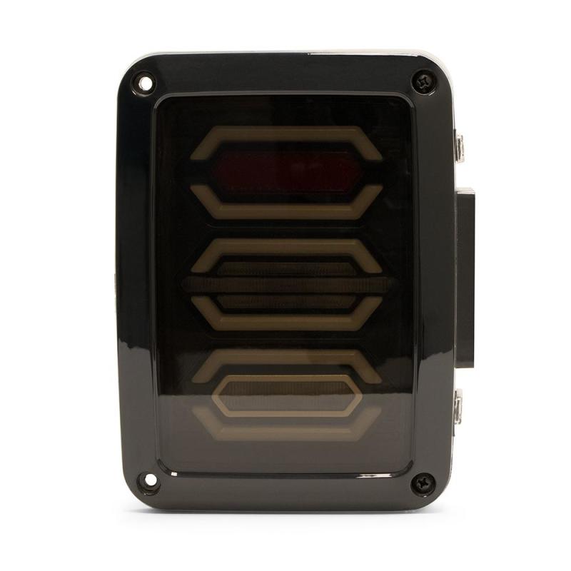 DV8 Offroad 07-18 Jeep Wrangler JK Octagon LED Tail Light - Crew Original