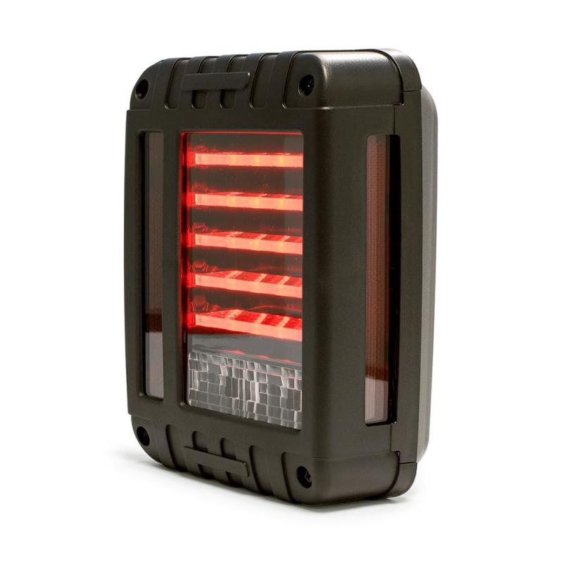 DV8 Offroad 07-18 Jeep Wrangler JK Octagon LED Tail Light - Crew Original