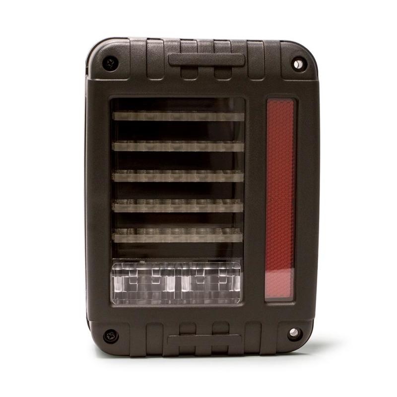 DV8 Offroad 07-18 Jeep Wrangler JK Octagon LED Tail Light - Crew Original