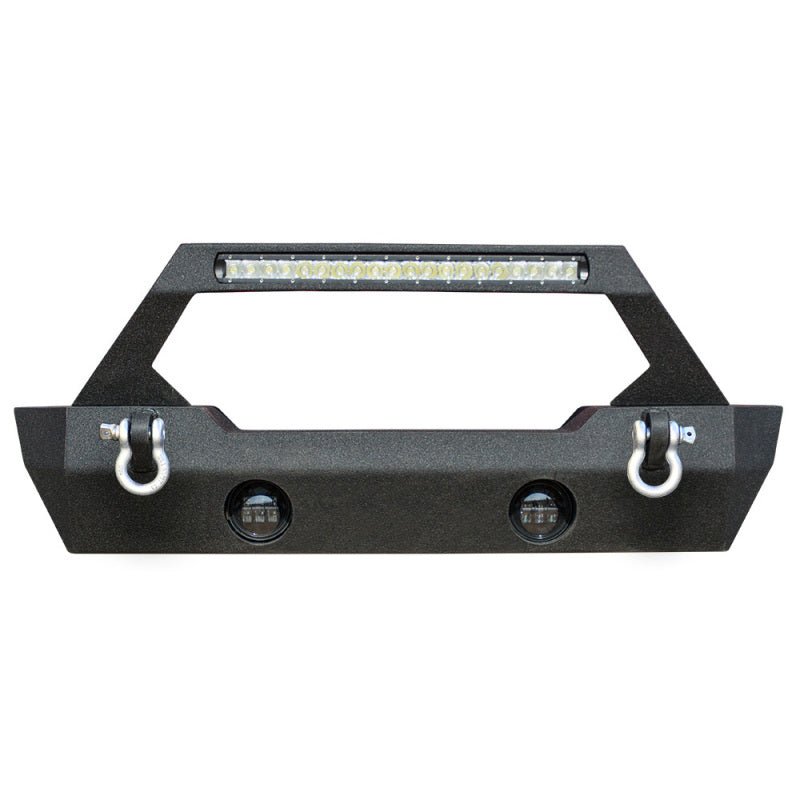 DV8 Offroad 07-18 Jeep Wrangler JK/JL Front Stubby Bumper - Crew Original